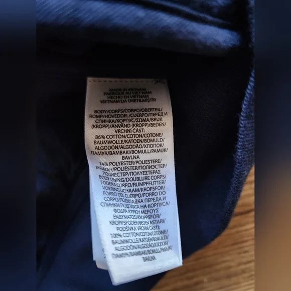 Size M - 🆕️ POLO by Ralph Lauren Fleece Graphic Cruise Navy Jacket - Picture 10 of 10